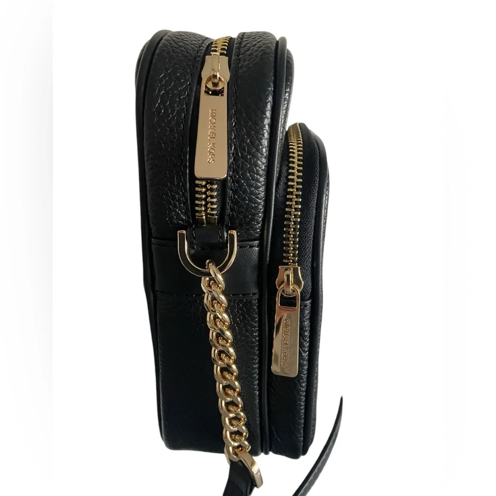 NWOT Michael Kors Black Jet Set Travel Crossbody Bag. - Picture 5 of 5